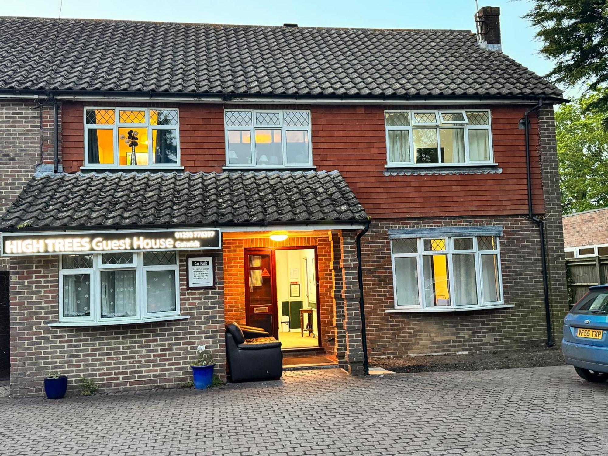 High Trees Guest House Gatwick Horley Ngoại thất bức ảnh