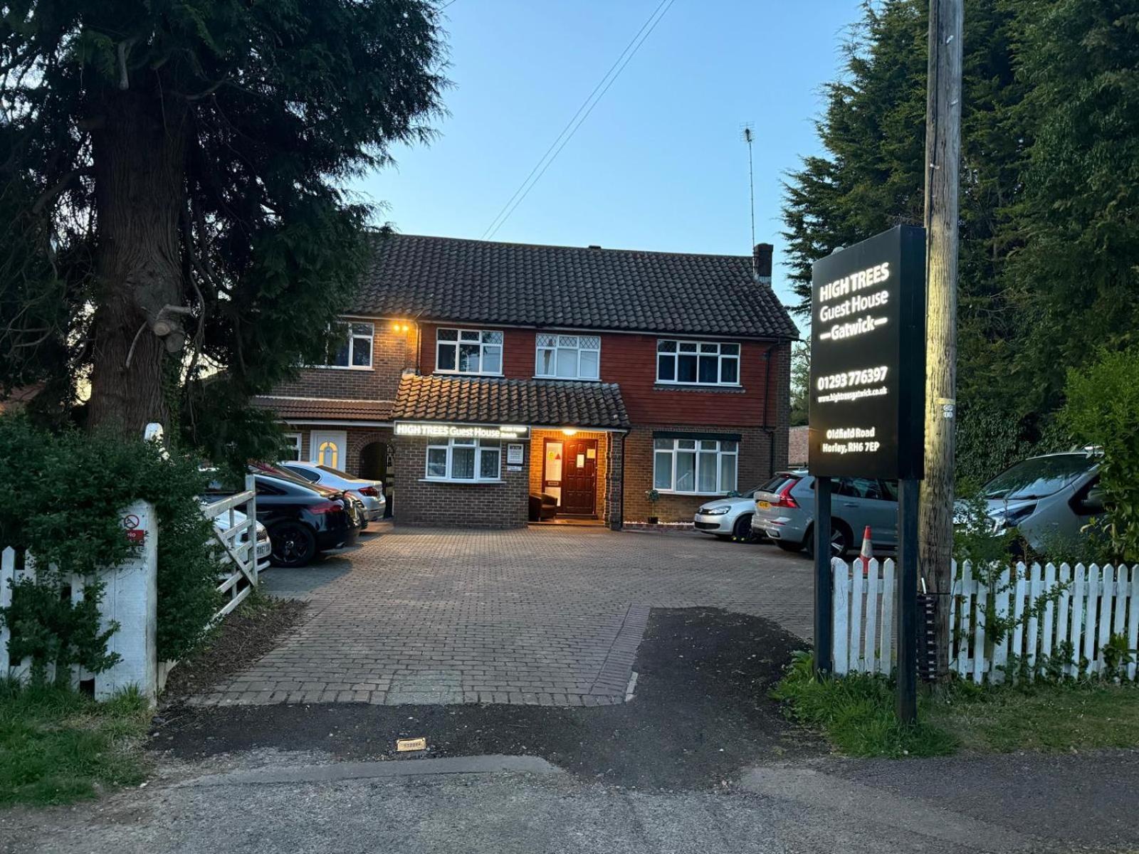 High Trees Guest House Gatwick Horley Ngoại thất bức ảnh